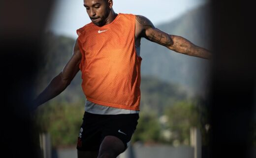 Imagens do treino de quinta-feira no CT Moacyr Barbosa