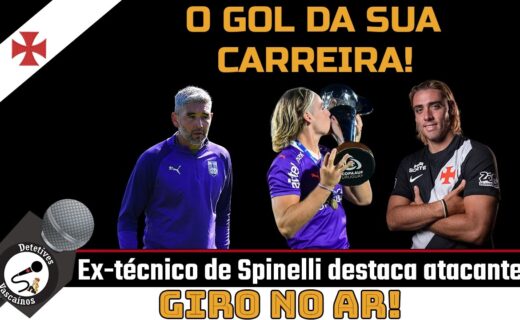Ex-treinador de Spinelli comenta chegada do atacante ao Vasco; assista ao vídeo